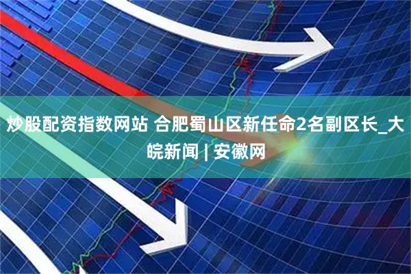 炒股配资指数网站 合肥蜀山区新任命2名副区长_大皖新闻 | 安徽网